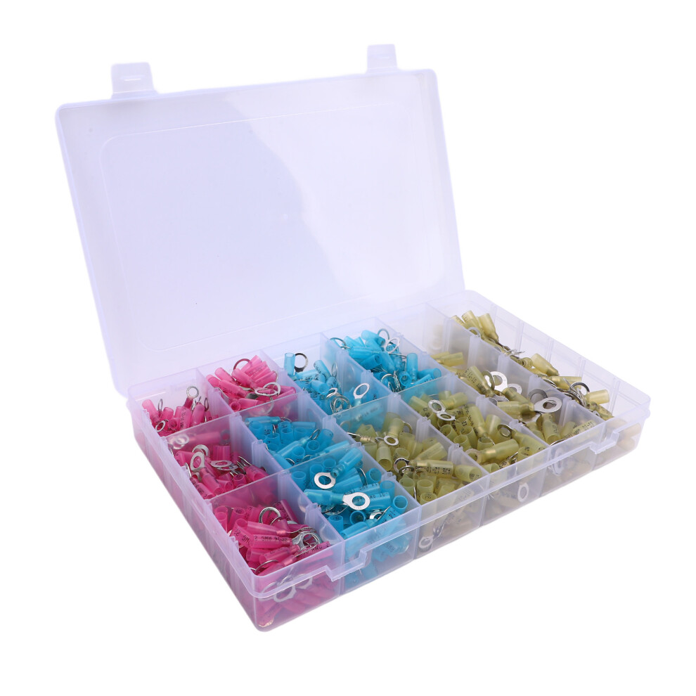 600Pcs Waterproof Heat Shrink Wire Connectors, Insulated Automotive Marine 7891341681200