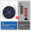(Red)Music Boxing Machine Home Wall Mount Electronic Smart Focus 2