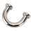 10 Sets Silver U Shape Metal D Ring Buckles 14.5x15mm 7