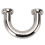 10 Sets Silver U Shape Metal D Ring Buckles 14.5x15mm 13