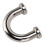 10 Sets Silver U Shape Metal D Ring Buckles 14.5x15mm 10