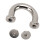 10 Sets Silver U Shape Metal D Ring Buckles 14.5x15mm 11