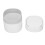 Mini Desktop Trash Can, 14x13cm, White, ABS & PP Material 15
