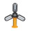 Faltbare USB-Arbeitsleuchte 2-Farben-Beleuchtung 1 x 18650 2