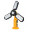 Faltbare USB-Arbeitsleuchte 2-Farben-Beleuchtung 1 x 18650 15