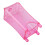 Rosa Wattepad-Halter Aufbewahrungsbox, Kunststoff 6