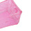 Rosa Wattepad-Halter Aufbewahrungsbox, Kunststoff 12