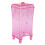 Rosa Wattepad-Halter Aufbewahrungsbox, Kunststoff 14