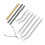 1/24 RC Spurstangen-Kit Aluminium Silber 61,5/68,5 mm 16