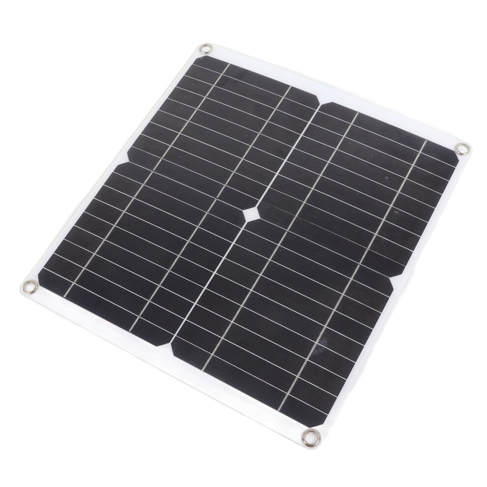 20W 12V Monocrystalline Solar Panel Kit With 10A Controller, Ip65 9421341684574