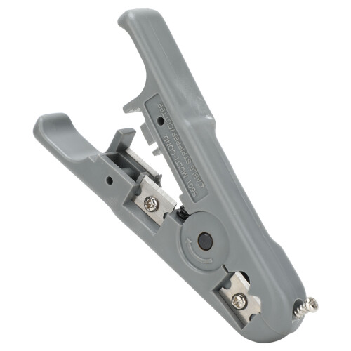 Coaxial Cable Stripper Rotary Hand Tool for Phone TV & Data Cables Precise Cut
