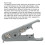 Coaxial Cable Stripper Rotary Hand Tool for Phone TV & Data Cables Precise Cut 5