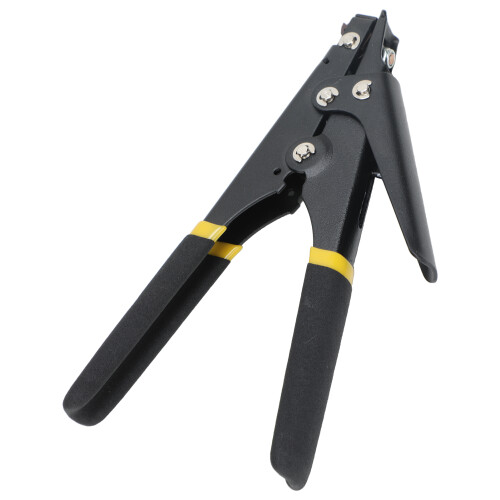 Lightweight Nylon Cable Tie Gun Black Adjustable Tension Plastic Zip Tie Tool 2