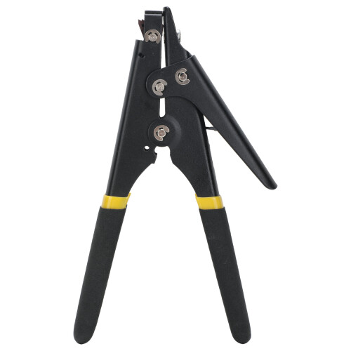 Lightweight Nylon Cable Tie Gun Black Adjustable Tension Plastic Zip Tie Tool 1