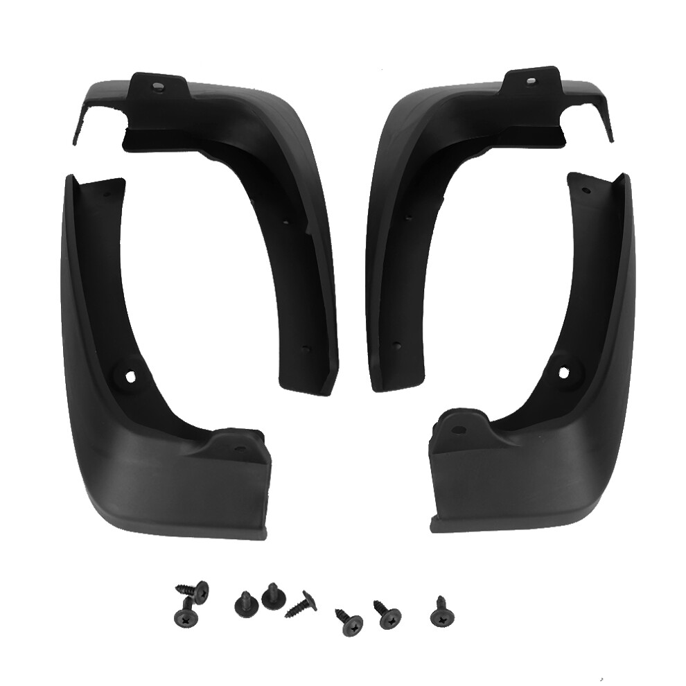 4Pcs Plastic Mudguards Car Mud Flaps Fender 9387669448796