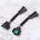 2Pcs H11 Bulb Lamp Base Adapter Socket Female Male 5