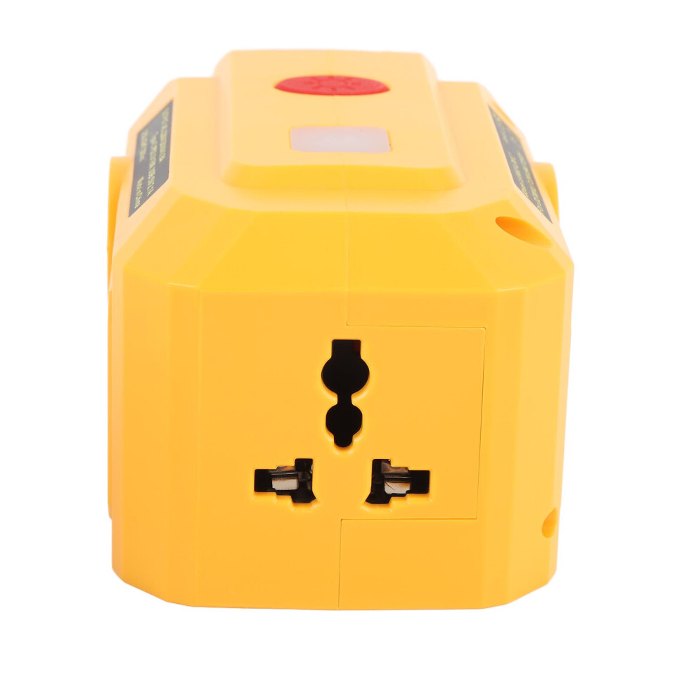 200W Portable Inverter With 18V Battery & 200Lm Led Light 4931341685662