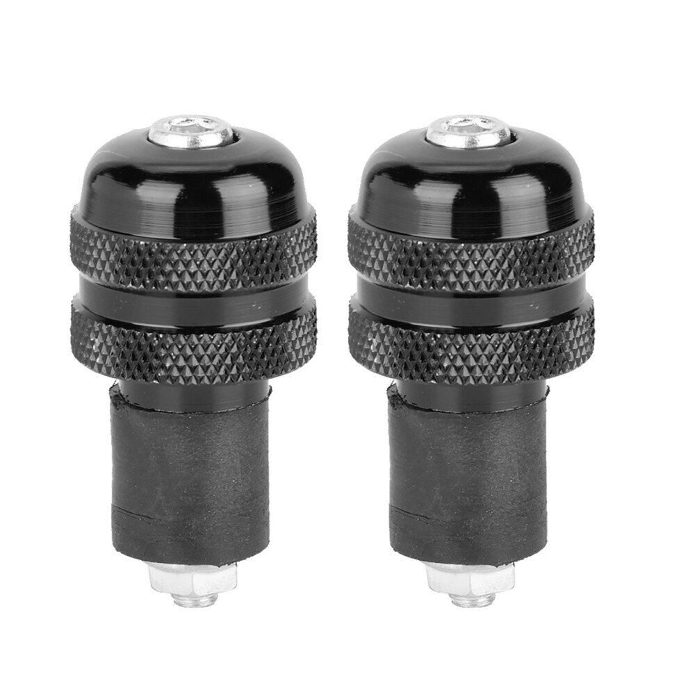 22Mm Motorcycle Handle Grips Motorbike Handlebar Black 9387669449151