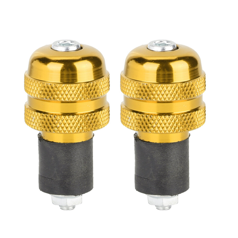 22Mm Motorcycle Handle Grips Motorbike Handlebar Golden 9387669449182