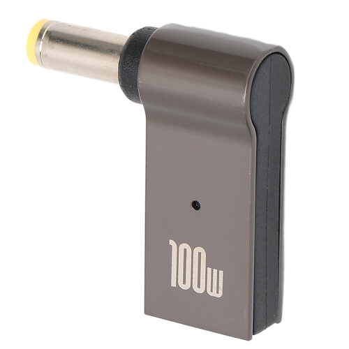 Convertidor de Carga PD 100W 5A 5.5x2.5mm Aluminio