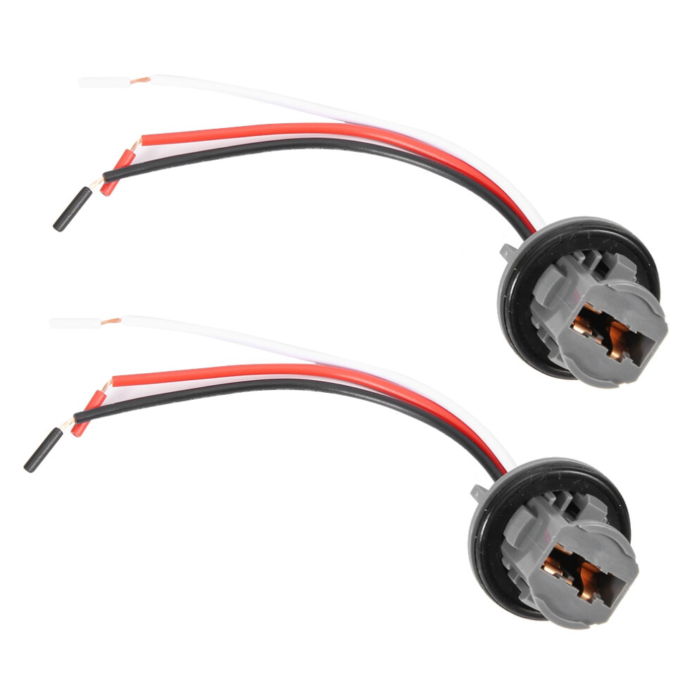 2Pcs T20 Plug 7443 Car Bulb Holder Plug Light 9387669449243