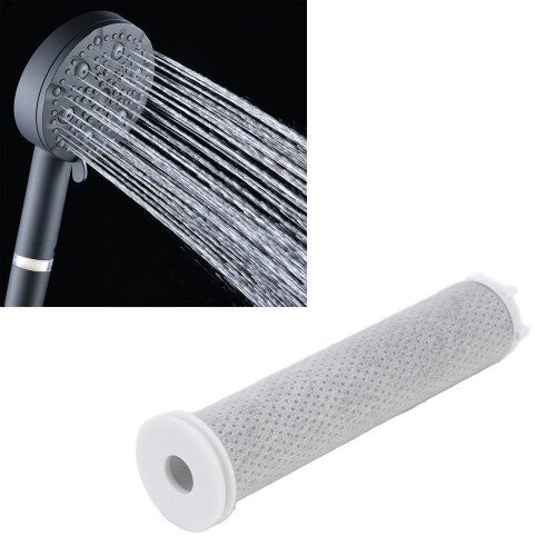 Carbon Shower Filter Cartridge 12g Easy Install Impurity Reduction