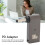 PD zu DC Adapter 100W USB-C auf 3.5x1.35mm Silber 9