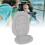 Baby Stroller Cushion Removable Washable Light Gray 67x35.5cm 6