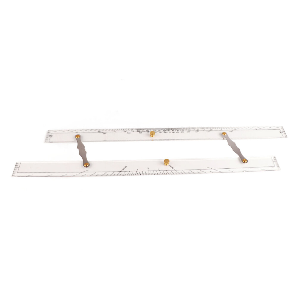 Marine Navigation Parallel Ruler Clear Scale High