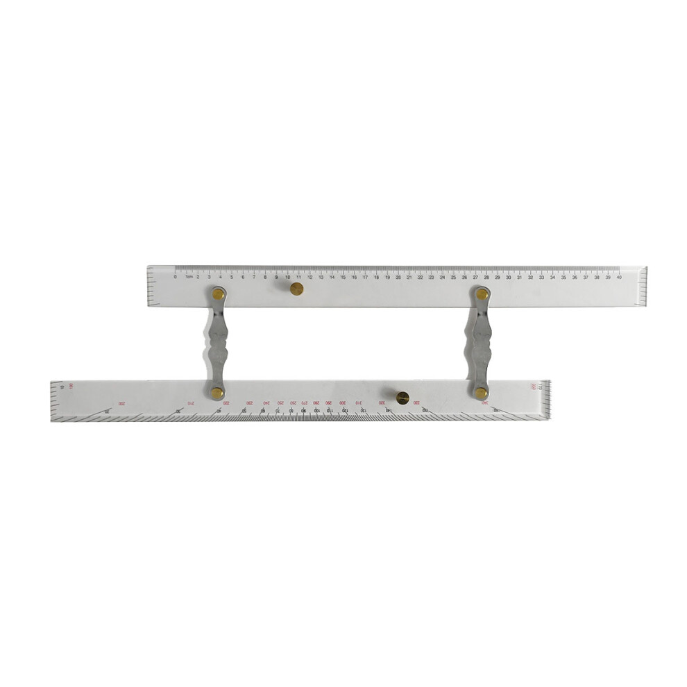 Marine Navigation Parallel Ruler Clear Scale High