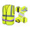 2 Pcs Reflective Safety Vest High Visibility 360 2