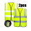 2 Pcs Reflective Safety Vest High Visibility 360 1