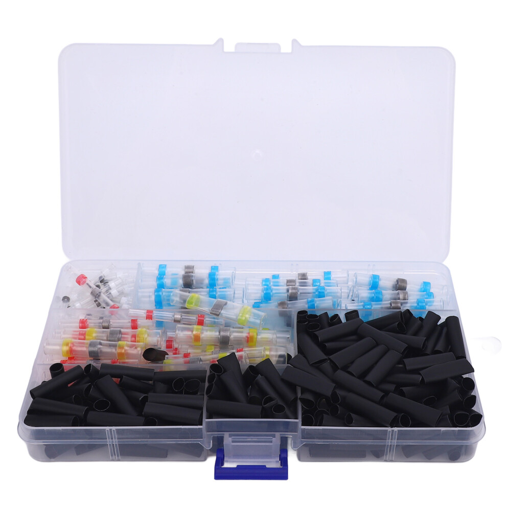 300Pcs Heat Shrink Solder Seal Connectors Kit Waterproof Wire Splices For Marine & Automotive 7621341691257