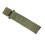 Adjustable OD Green Nylon Hook Loop Sport Watch Strap 17cm 14