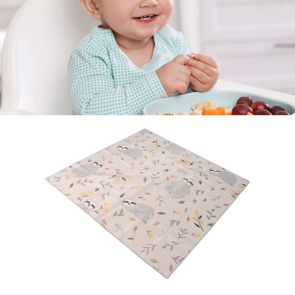 Portable Baby Splat Mat 130x130cm Oxford Cloth, Anti Slip, Washable