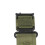 Adjustable OD Green Nylon Hook Loop Sport Watch Strap 17cm 11