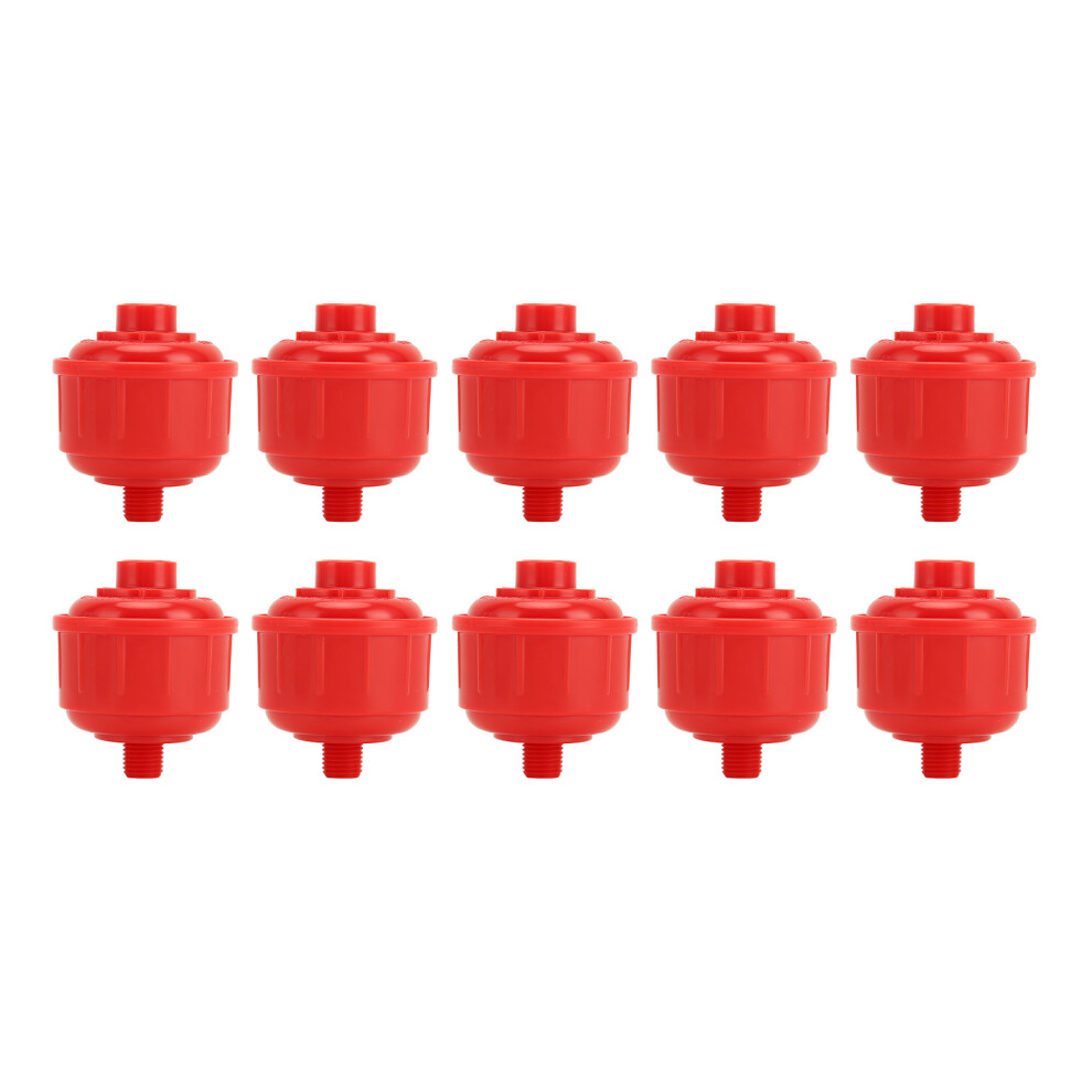 10PCS Disposable Spray Gun Filter Red Wear