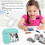 Mini Thermal Label Printer Bluetooth Portable Inkless Photo Printer Home School 6