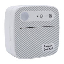 Portable Bluetooth Thermal Sticker Printer - 203dpi, 57mm, Rechargeable 1200mAh