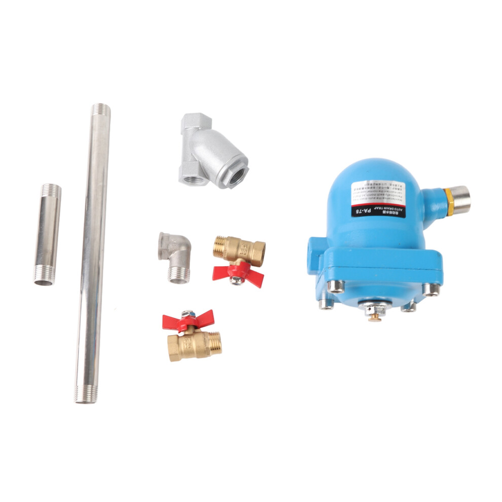 Pneumatic Automatic Drainer Low Loss Aluminum