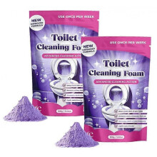 (2bags)Toilet Cleaning Foam Toilet Bowl Cleaner Sheet Urine Yellow Stain Remover Descaling Deodorizer Refresh Bathroom