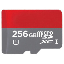 256GB High Speed Class 10 TF/Micro SDHC UHS-1(U1) Memory Card