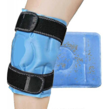 Gel Ice Pack for Knee Pain Relief - Reusable Ice Wrap for Leg Injuries, Swelling, Knee Replacement Surge