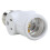 2 Stück Weiß E26 1250W 3-poliger Lichtsockel-Adapter 11