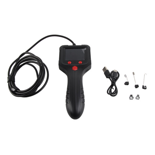 Ergonomic 2.4in HD Screen Industrial Endoscope with 6.6ft Cable 1