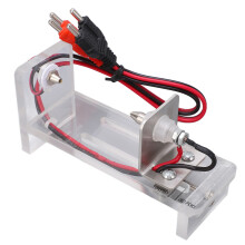 Soporte para clips de 4 hilos,85mm,transparente,AA/AAA/18650/26650