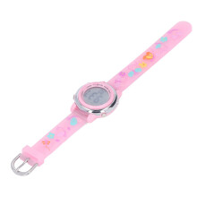 Rosa LED-Kinderuhr 21,1 3,4 1,3 cm, 150 mAh CR2025