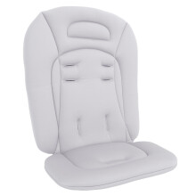 Baby Stroller Cushion Pad - Washable, Removable, Non-Slip Light Gray, 71.5x40.5cm