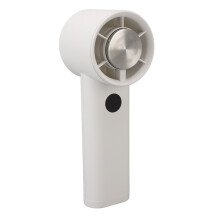 Tragbarer weißer Handventilator 3600mAh 60x63x167mm Hochgeschwindigkeitsbetrieb