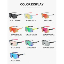 (color01)Cycling Sunglasses Men Women Mountain Bike Road Eyewear Bicycle Riding Outdoor Sports Glasses Hiking Goggles